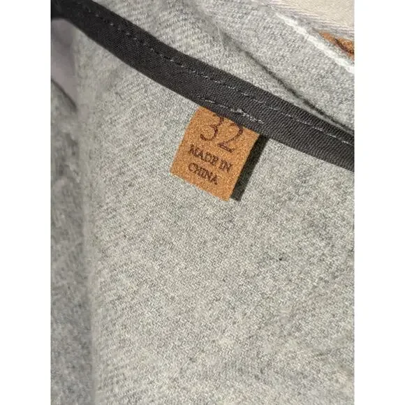 NWT Nifty Genius Chino Pants Mens 32 Stretch Classic Straight Leg Light Gray - Picture 4 of 13